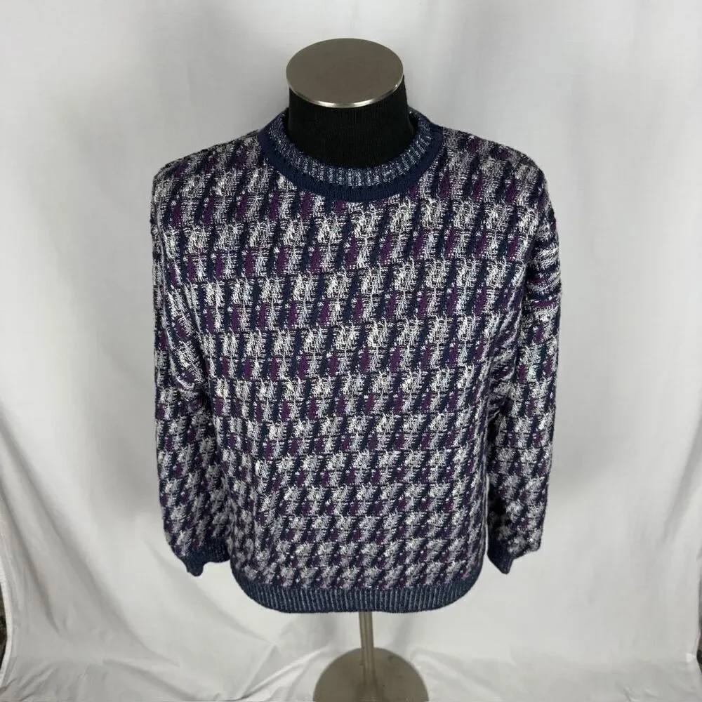 Vintage blue purple